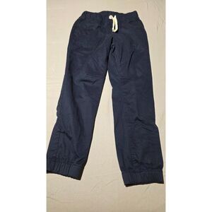 Cat & Jack Boys Woven Joggers Navy Blue Size 5T